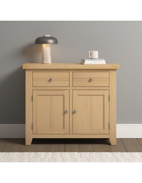 Windsor 2 Door 2 Drawer Sideboard - Natural Oak