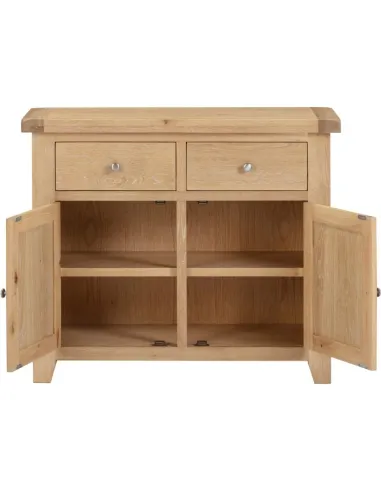 Windsor 2 Door 2 Drawer Sideboard - Natural Oak
