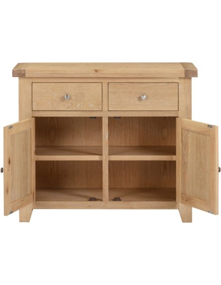 Windsor 2 Door 2 Drawer Sideboard - Natural Oak