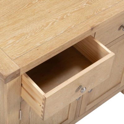 Windsor 2 Door 2 Drawer Sideboard - Natural Oak