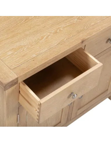 Windsor 2 Door 2 Drawer Sideboard - Natural Oak