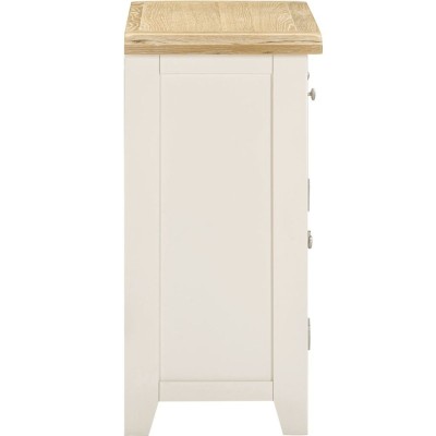 Windsor 2 Door 2 Drawer Sideboard - Ivory/Oak