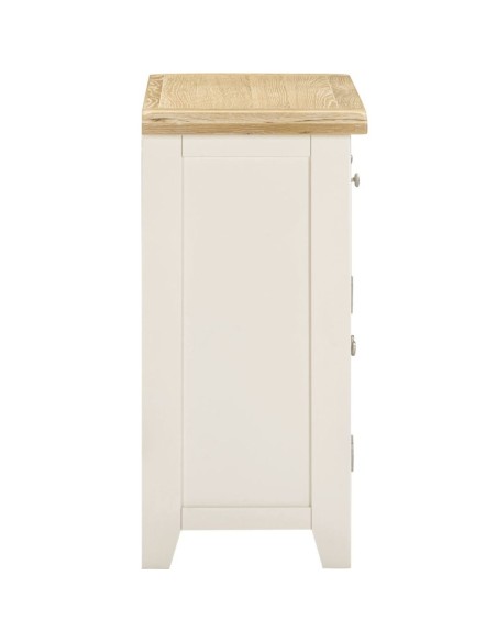 Windsor 2 Door 2 Drawer Sideboard - Ivory/Oak