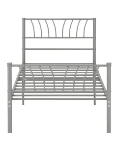 Harlow 3FT Bedframe - Silver 2
