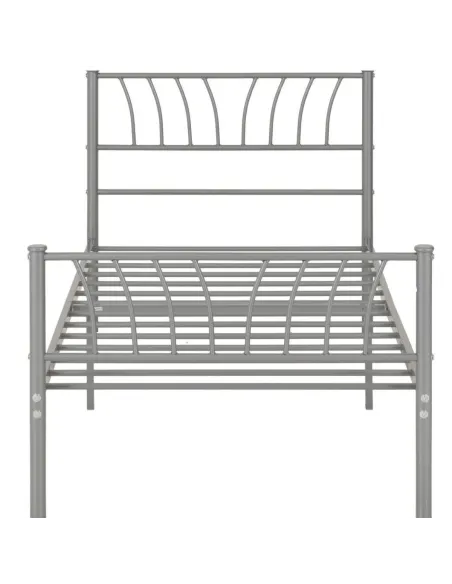 Harlow 3FT Bedframe - Silver