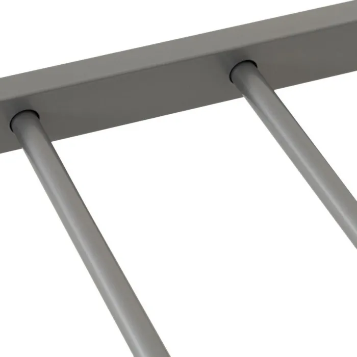 Harlow 3FT Bedframe - Silver