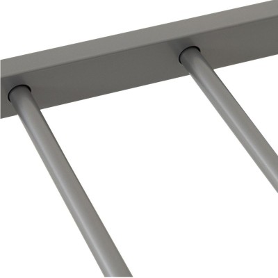 Harlow 4FT6 Bedframe - Silver