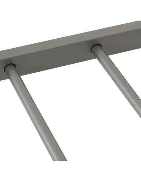 Harlow 4FT6 Bedframe - Silver