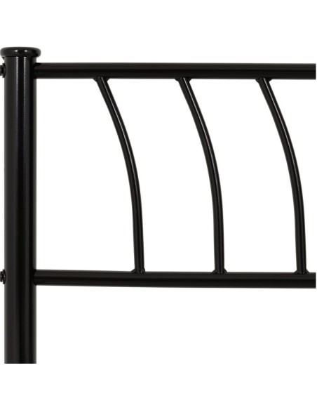 Harlow 4FT6 Bedframe - Black