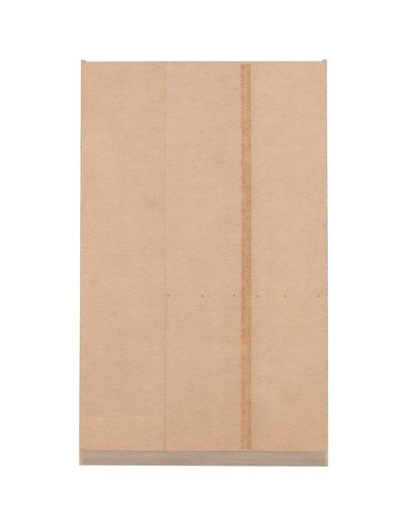 Paris 3 Door Mirrored Wardrobe - Smoked Ash Effect