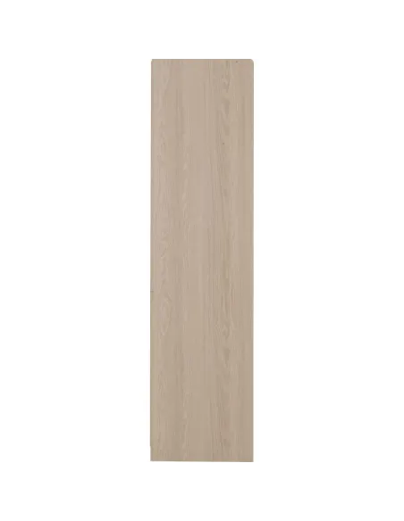 Paris 2 Door Mirrored Wardrobe - Smoked Ash Effect