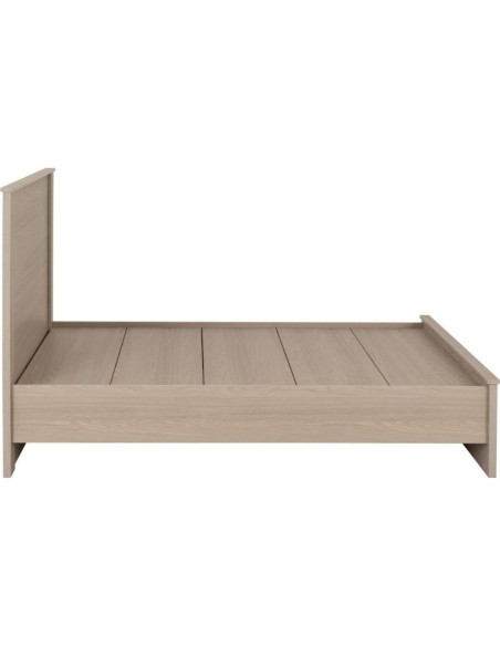 Paris 4FT6 Bedframe - Smoked Ash Effect