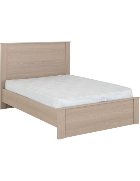 Paris 4FT6 Bedframe - Smoked Ash Effect