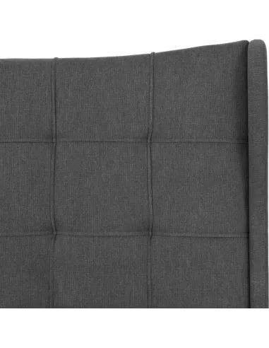 Verona 4FT6 Ottoman Bed - Grey Fabric