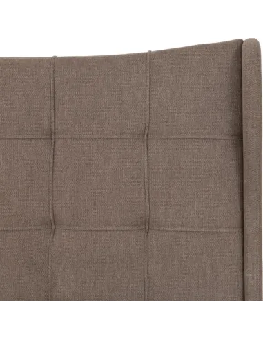 Verona 4FT6 Ottoman Bed - Brown Fabric