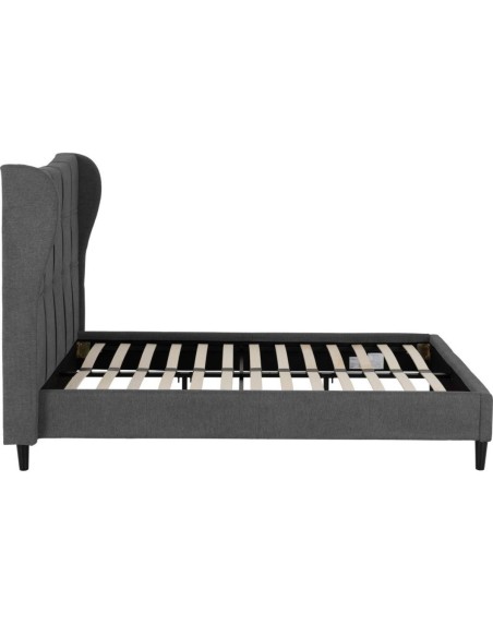 Verona 5FT Bed - Grey Fabric