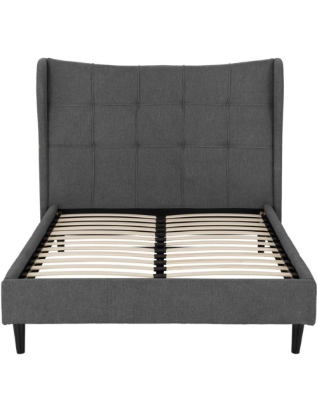 Verona 5FT Bed - Grey Fabric