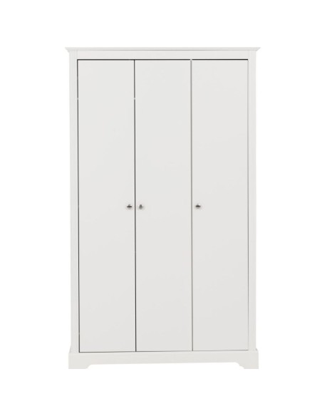 Stratford 3 Door Wardrobe - White