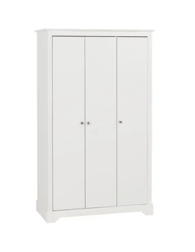 Stratford 3 Door Wardrobe - White