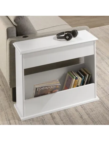 Stratford Sofa End Table - White
