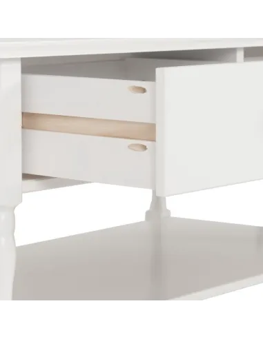 Stratford 2 Drawer Coffee Table - White