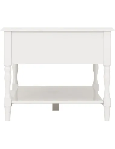 Stratford 2 Drawer Coffee Table - White