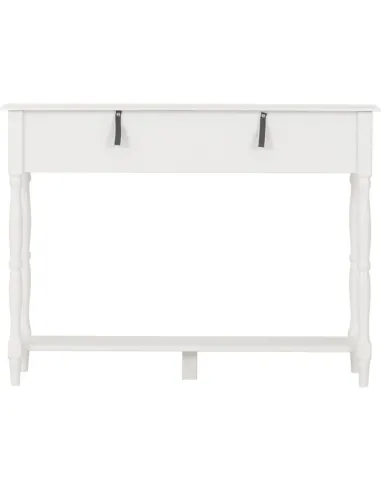 Stratford 2 Drawer Console Table - White
