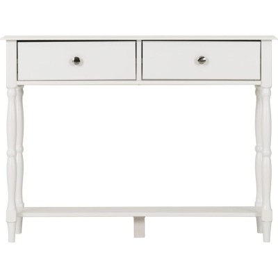 Stratford 2 Drawer Console Table - White