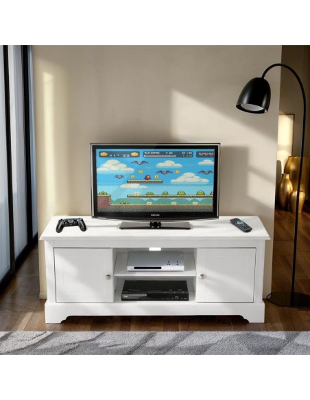 Stratford 2 Door TV Unit - White