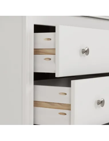 Stratford 3 Drawer Chest - White