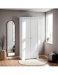 Stratford 2 Door Wardrobe - White