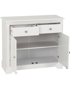Stratford 2 Door 2 Drawer Sideboard - White 2