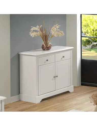 Stratford 2 Door 2 Drawer Sideboard - White