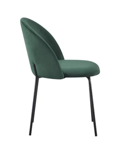 Boston Dining Chair - Emerald Green Velvet