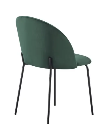 Boston Dining Chair - Emerald Green Velvet
