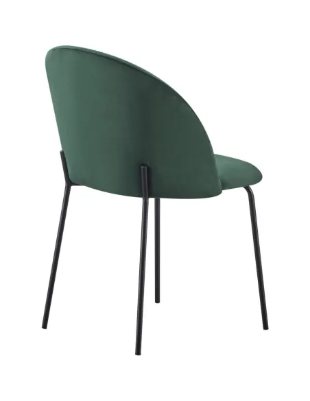Boston Dining Chair - Emerald Green Velvet