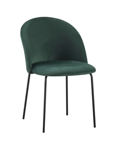 Boston Dining Chair - Emerald Green Velvet