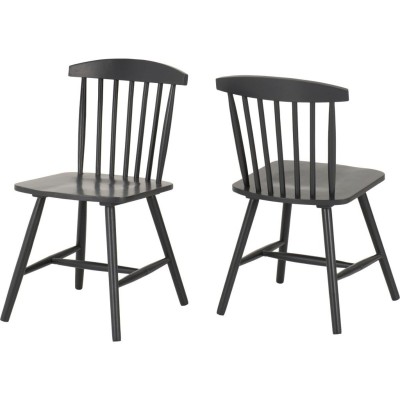 Emery Dining Chair - Dark Grey