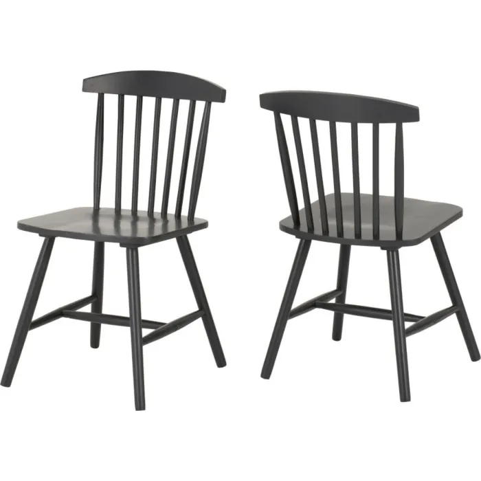 Emery Dining Chair - Dark Grey