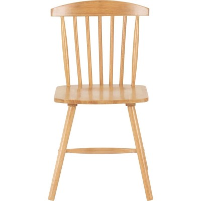 Emery Extending Dining Set (x4 Chairs) - Natural Oak Effect