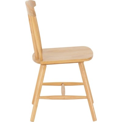 Emery Extending Dining Set (x4 Chairs) - Natural Oak Effect