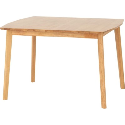 Emery Extending Dining Set (x4 Chairs) - Natural Oak Effect