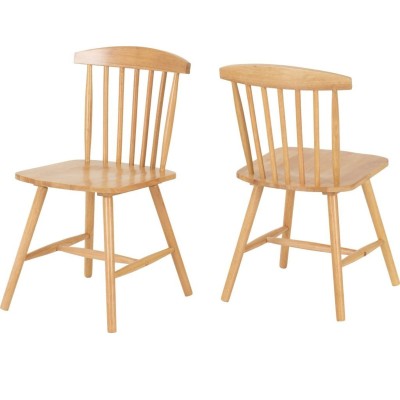 Emery Extending Dining Set (x6 Chairs) - Natural Oak Effect
