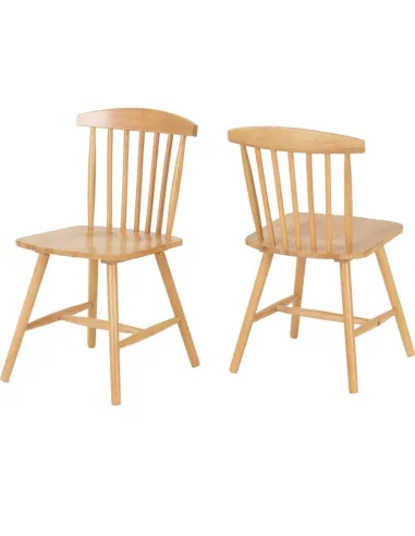 Emery Extending Dining Set (x6 Chairs) - Natural Oak Effect