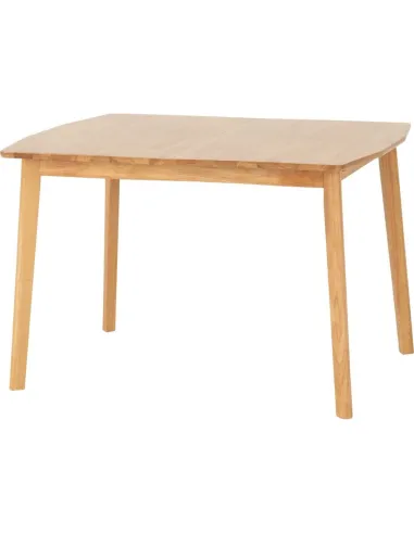 Emery Extending Dining Set (x6 Chairs) - Natural Oak Effect