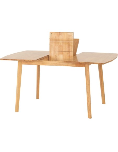 Emery Extending Dining Set (x6 Chairs) - Natural Oak Effect