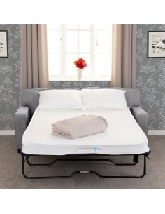 Eton Sofa Bed - Light Grey Fabric 2