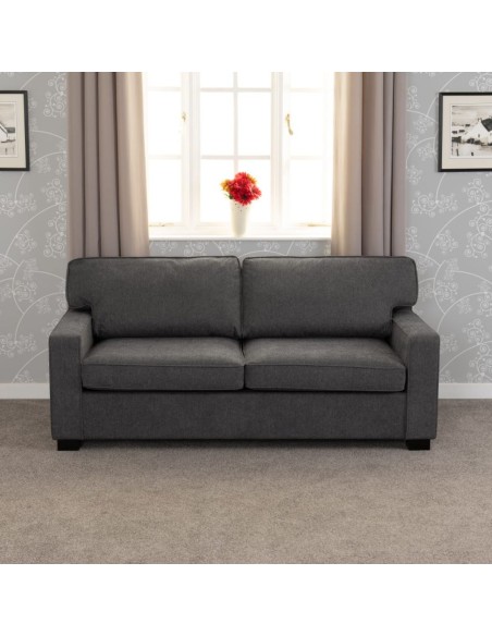 Eton Sofa Bed - Dark Grey Fabric