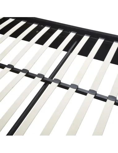 Madison 4FT6 Ottoman Bedframe - Black  Velvet Fabric