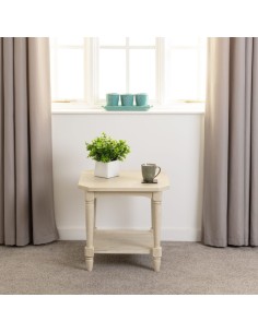 Chantilly Side Table - Antique Cream